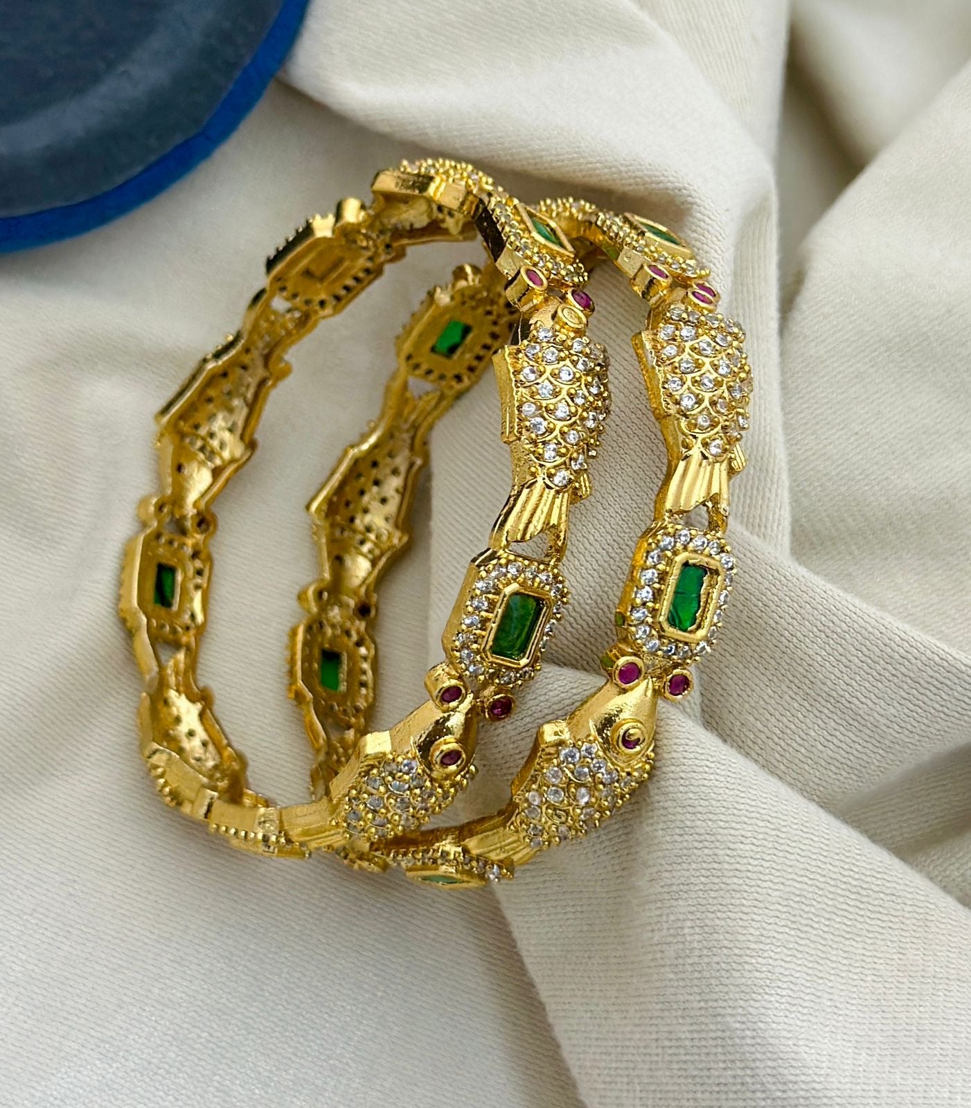 Fish design bangles