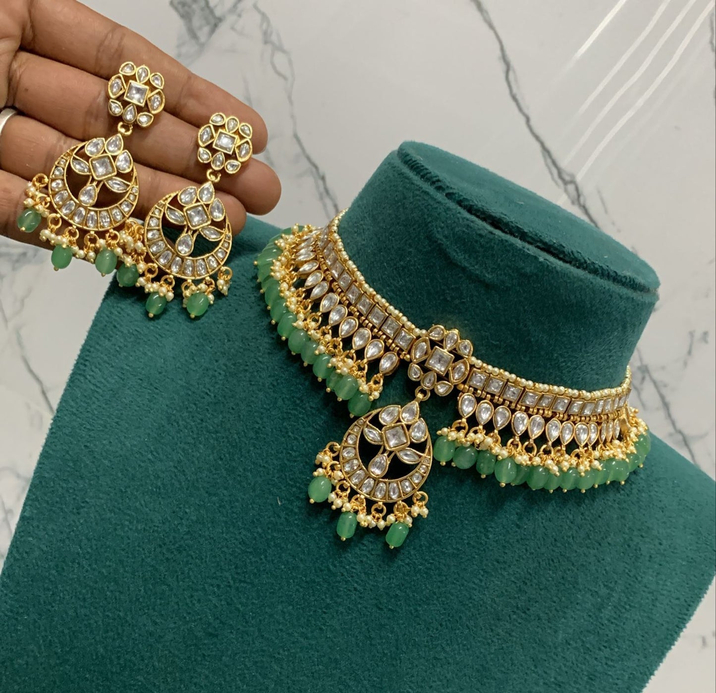 Jadau Kundan choker dl(JK-24)