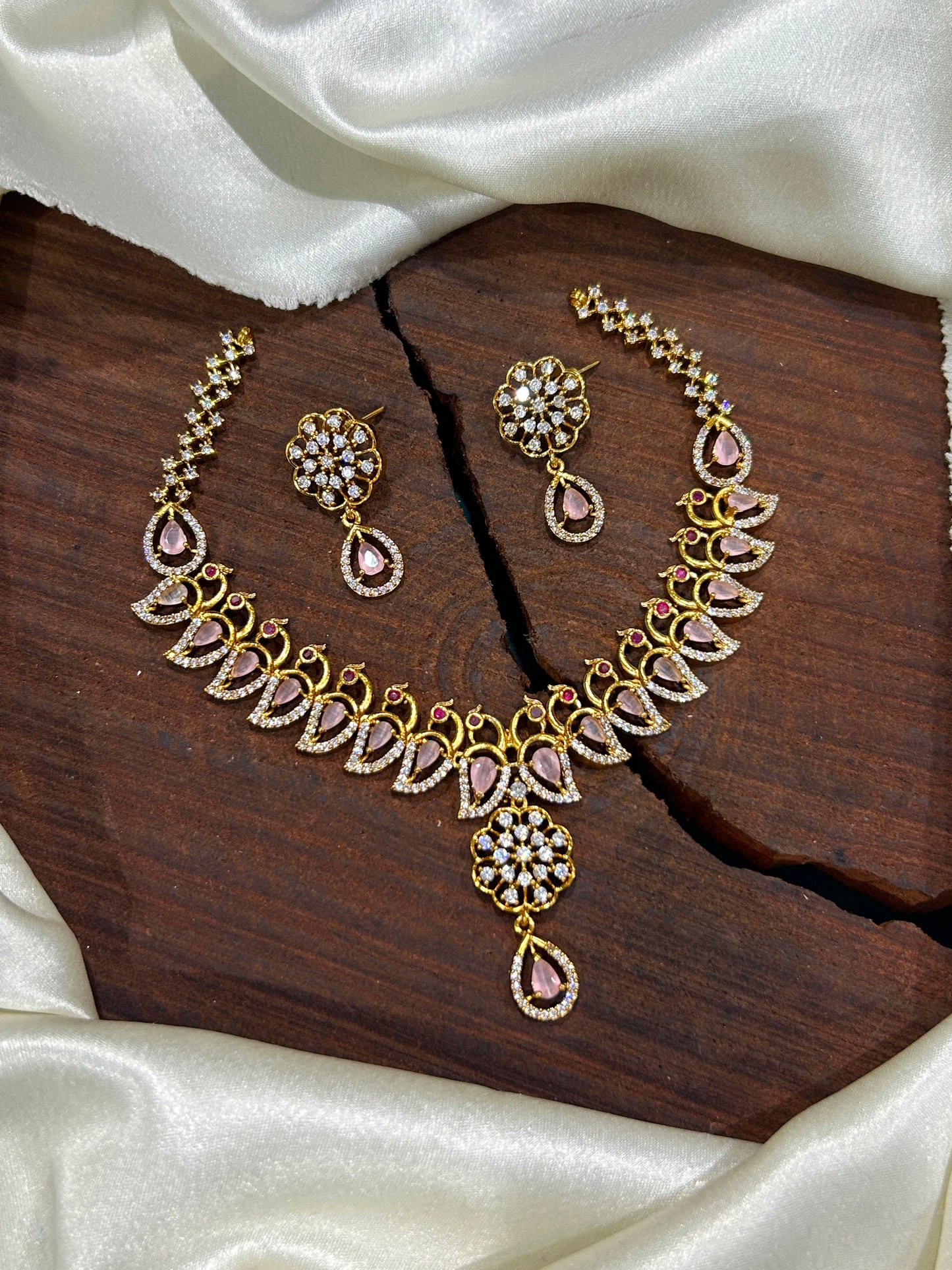 Stone simple necklace