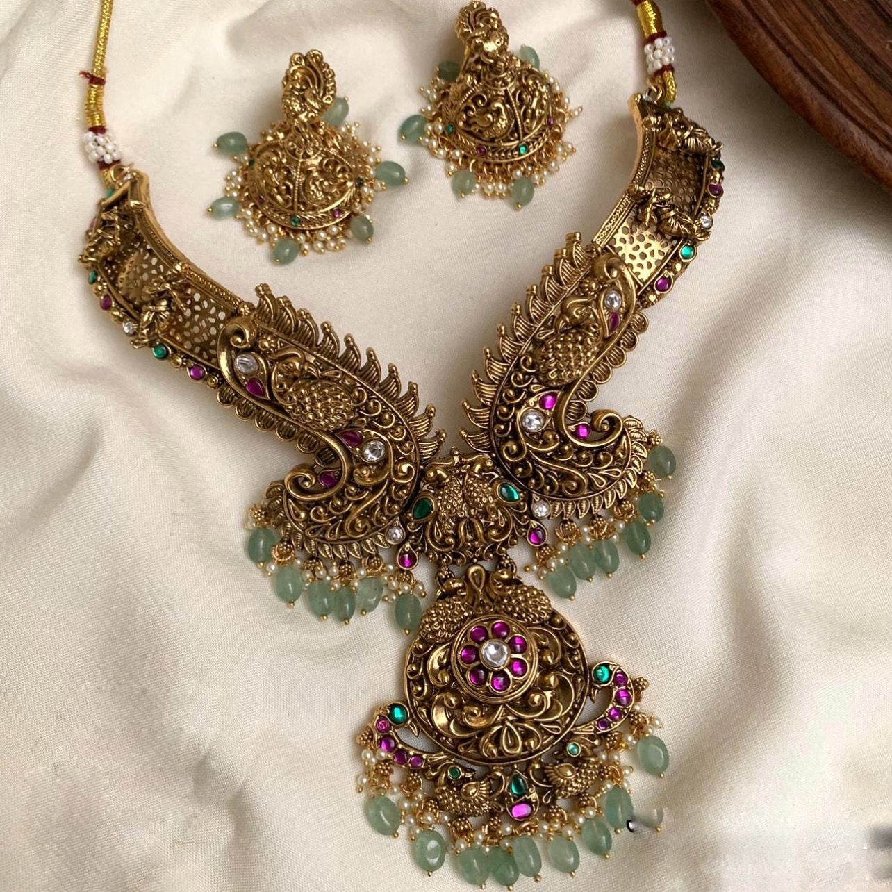 Premium jadau necklace