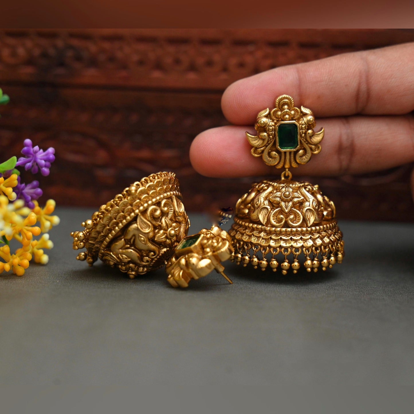 Premium quality antique heavy jumka(JU-4)