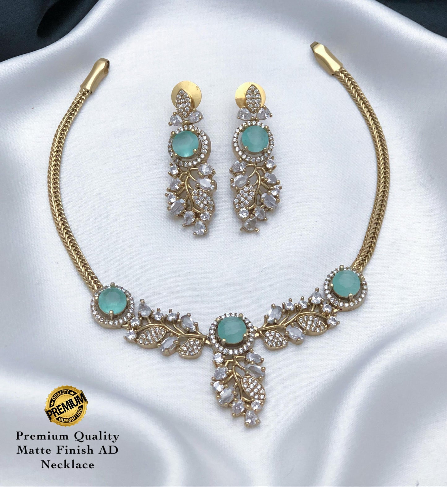 Simple diamond replica necklace (DR-75)