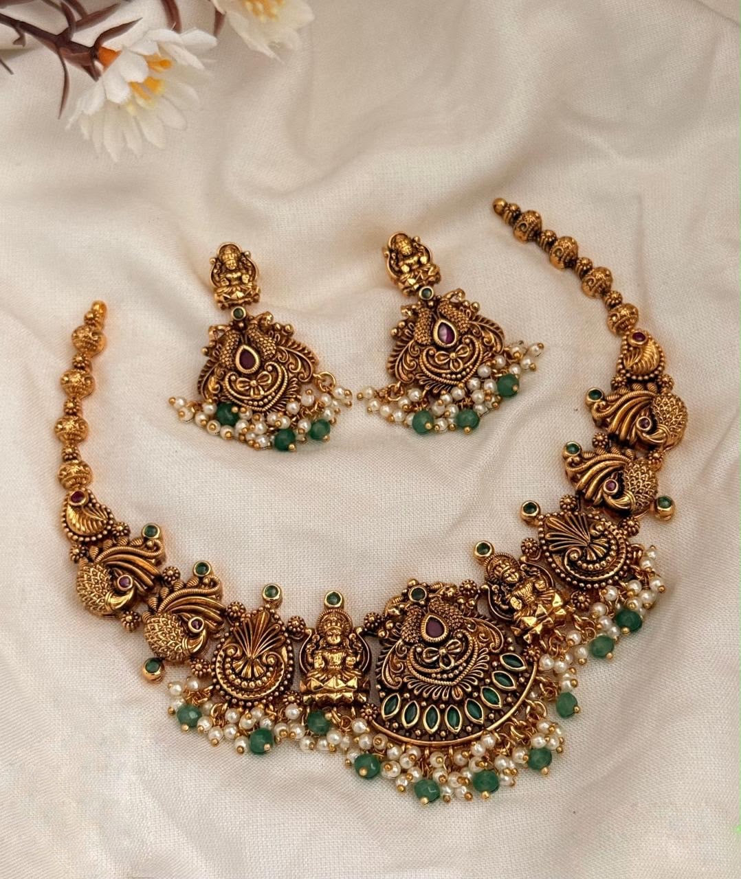 Gold replica necklace