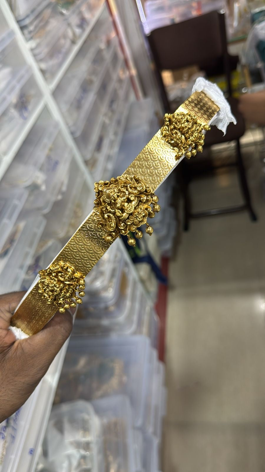 Gold with Lakshmi hipbelt