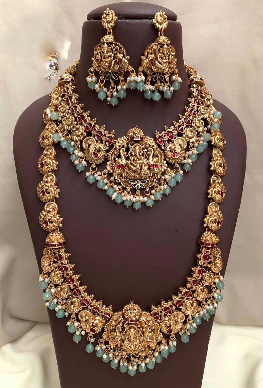 Ganesha design bridal set(BJ-3)