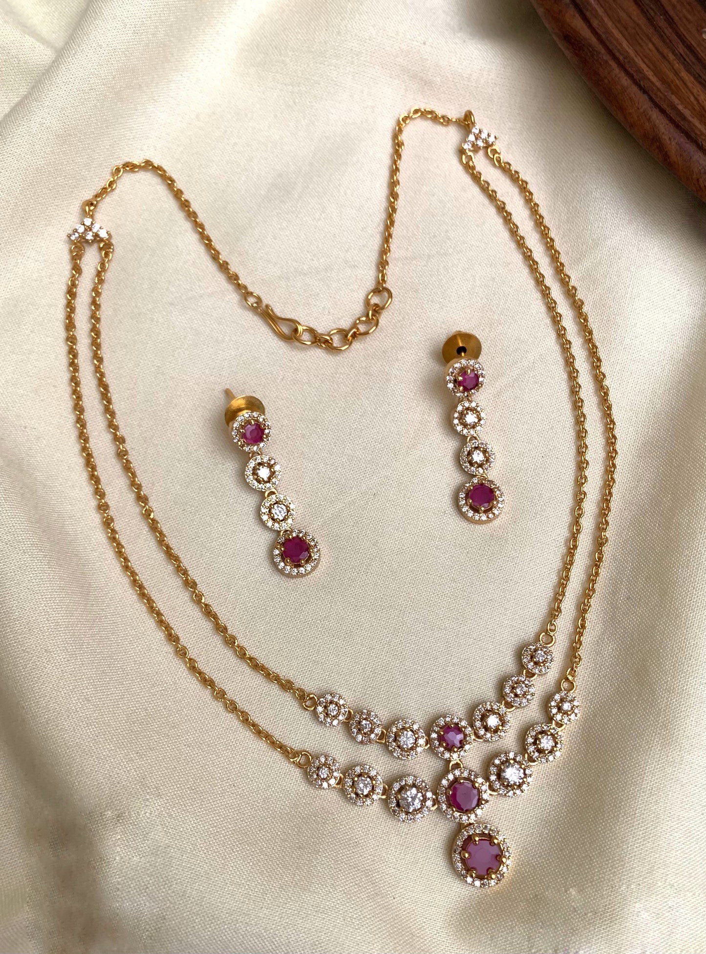 2 layer nevklace(N-19)