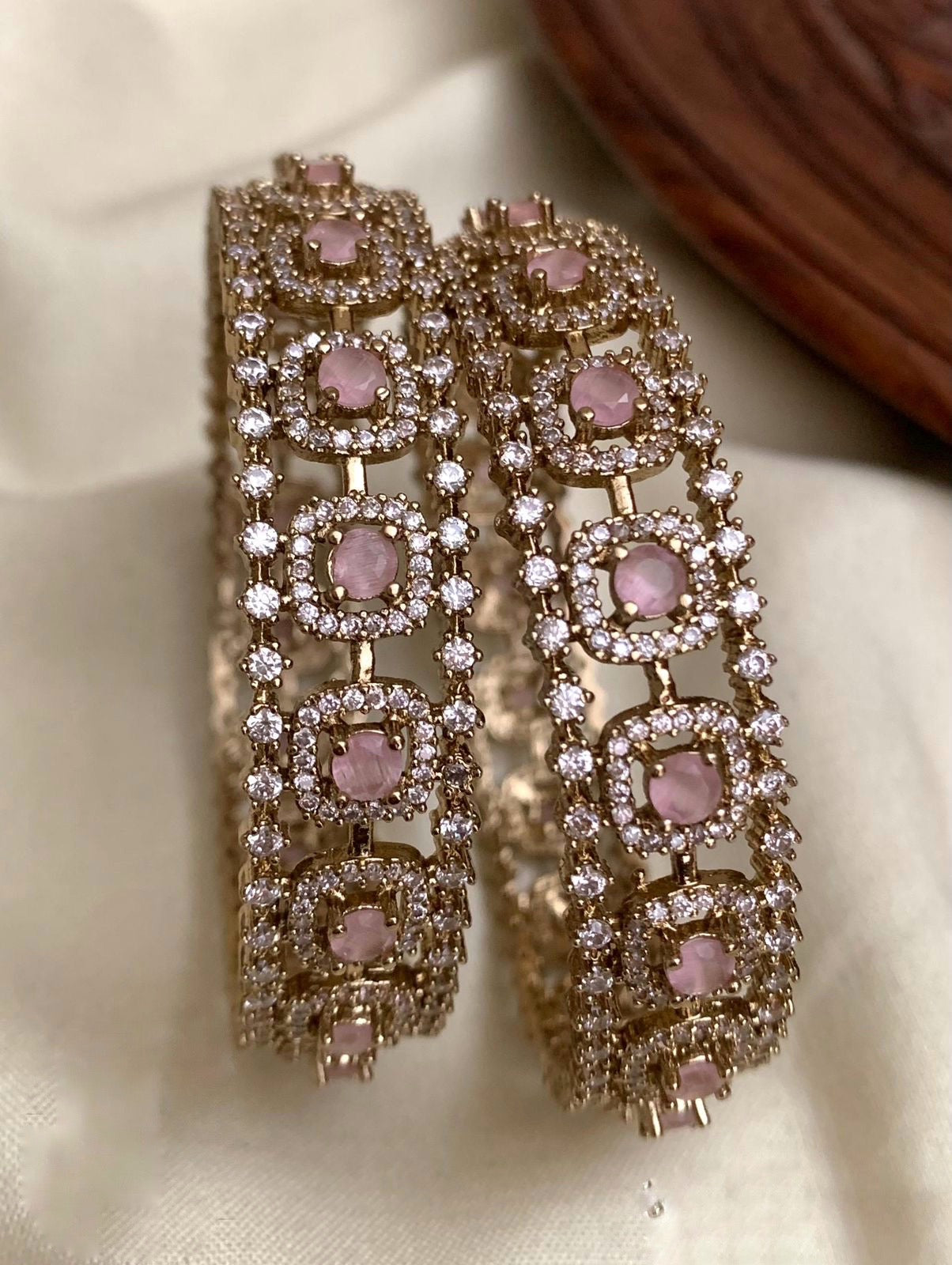 Square stone bangles (BA-39)