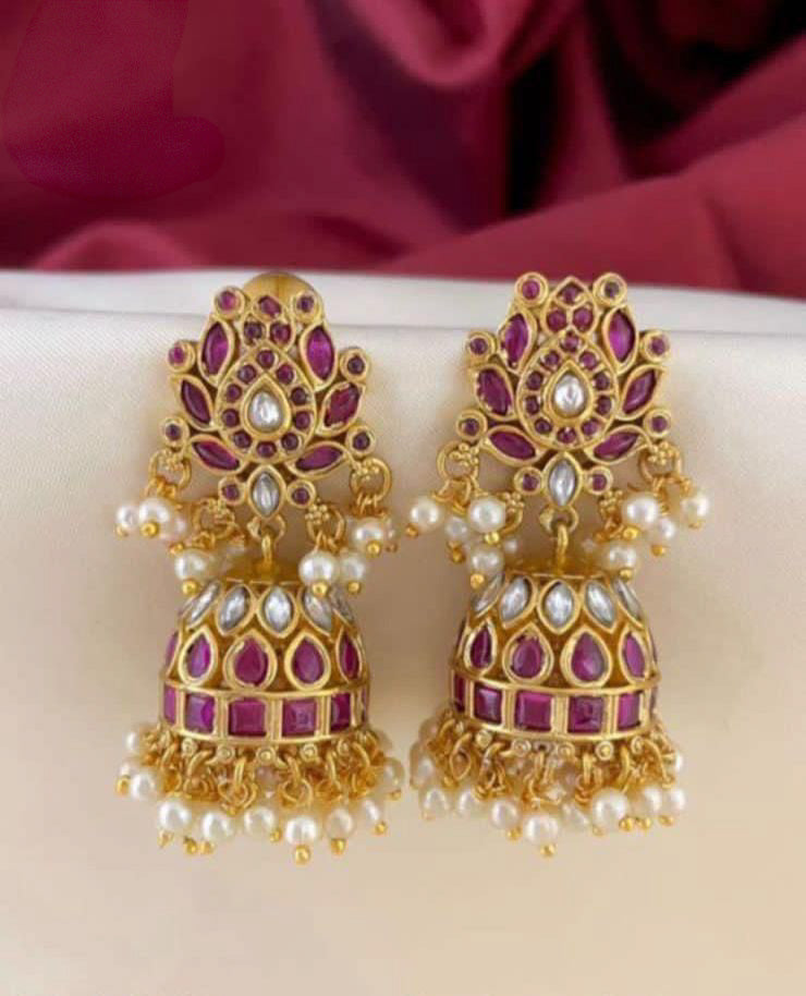 Jumka wth pearls(JU-1)