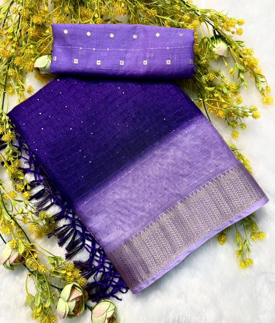 Premium Dola Siqvanc Silk Saree (SS-5)