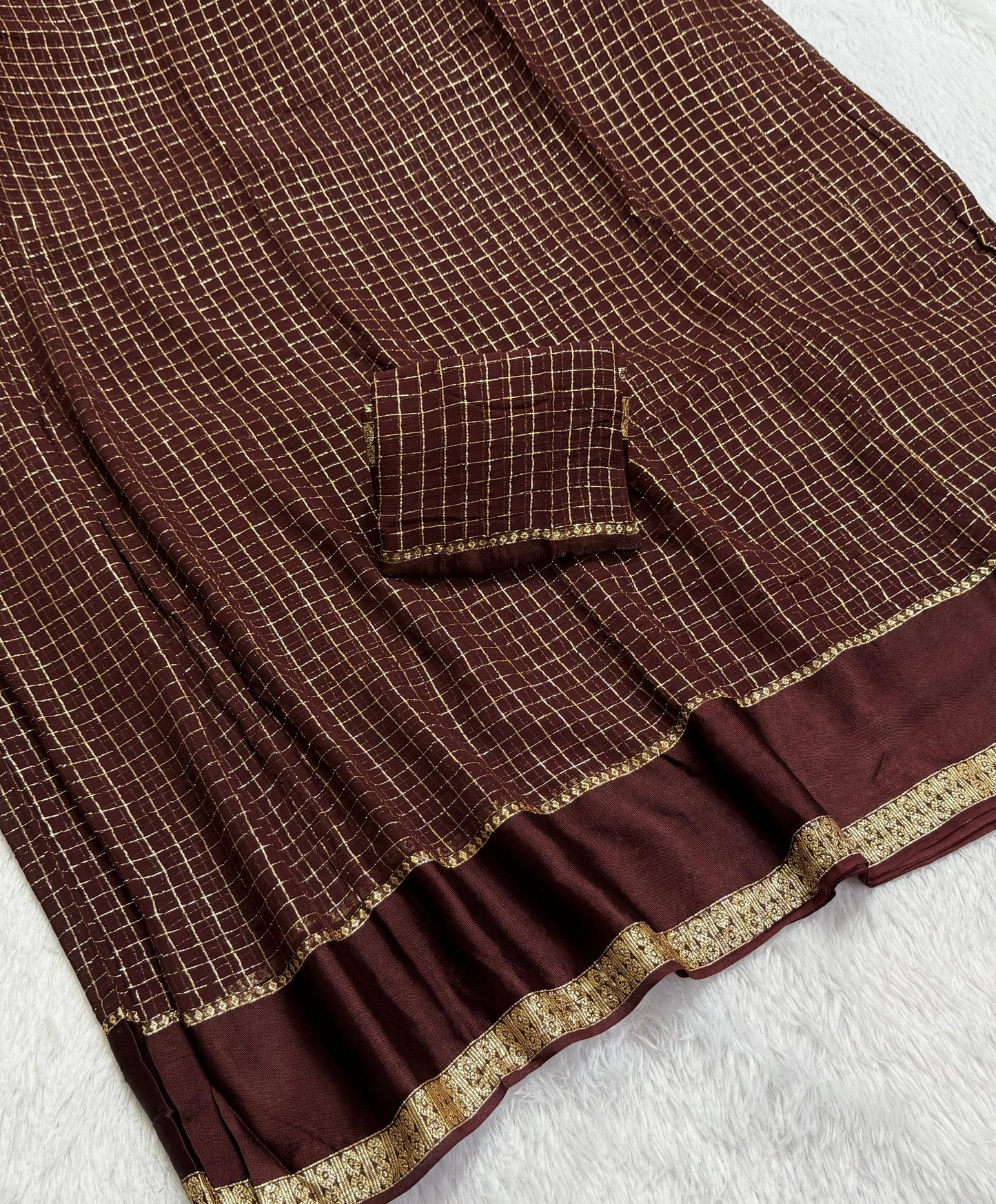 Pure Georgette Chex (G-3)