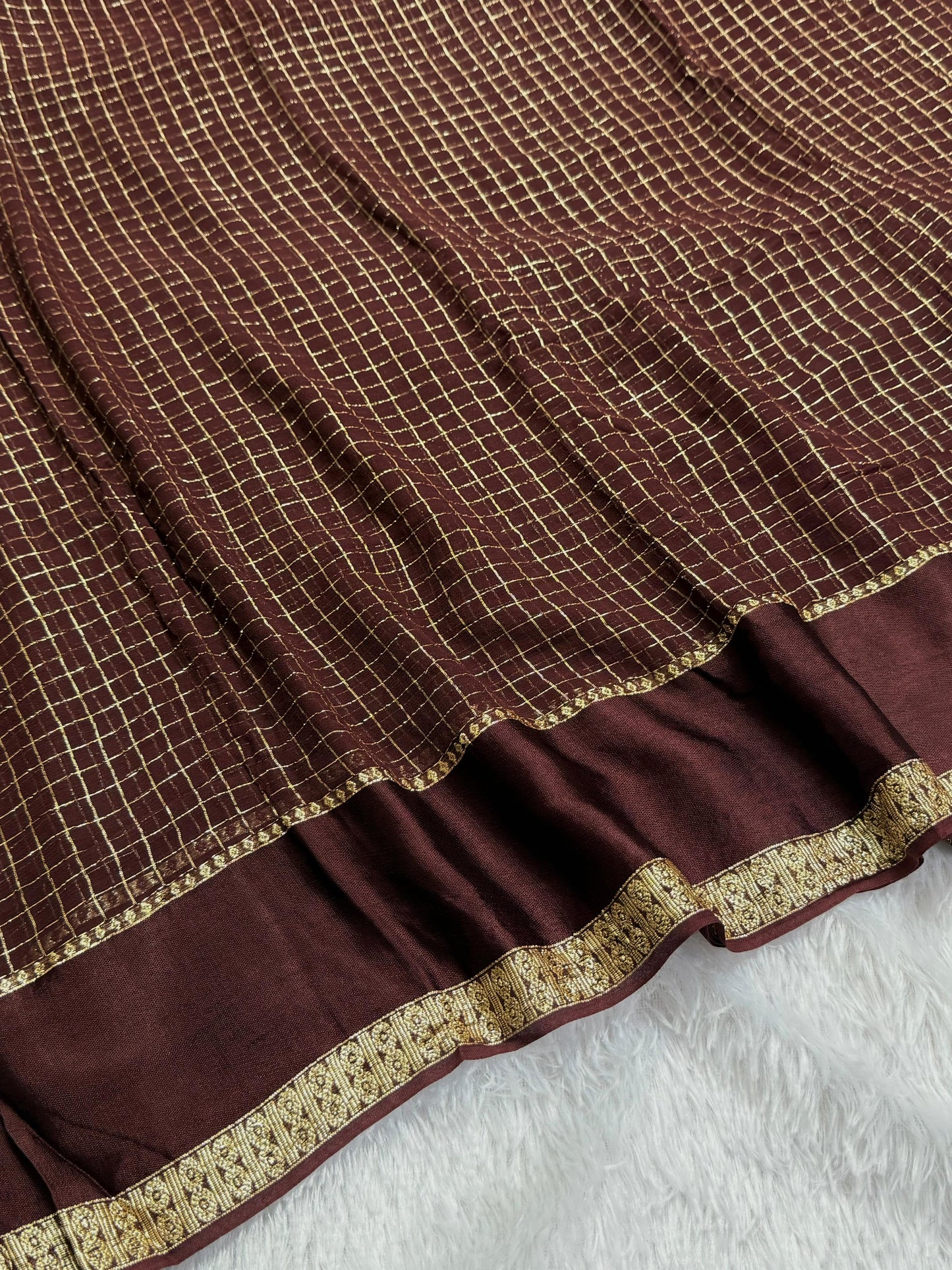 Pure Georgette Chex (G-3)