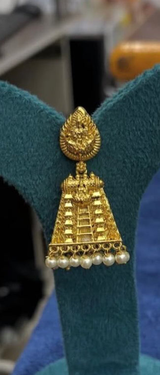 Not premium normal quality temple jumka