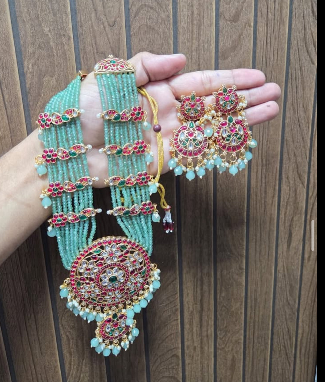 Trending beads haram with flower design(HA-5)