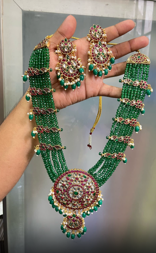 Trending beads haram with flower design(HA-5)