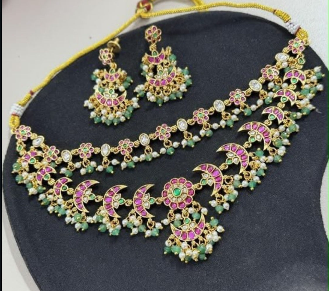 Layer jadau necklace