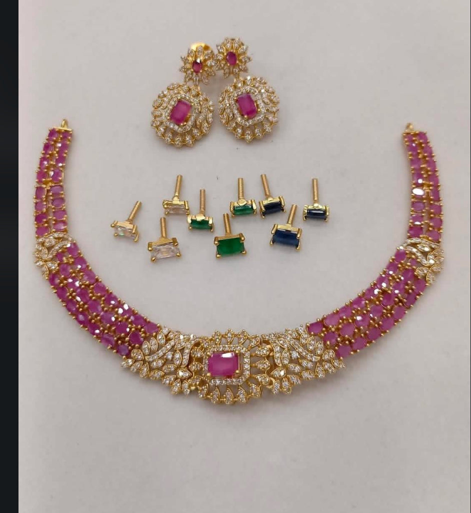Color changeable ruby set(DR-78)