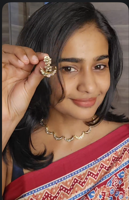 Amrutha Abhishek mam premium quality necklace(PJ-27)