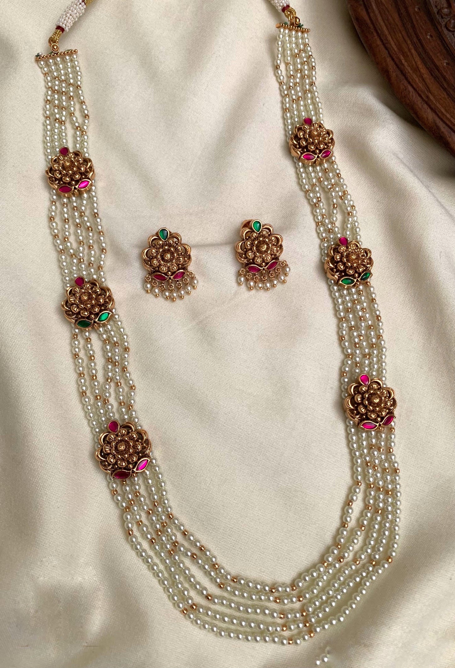 White beads premium haram(PJ-41)