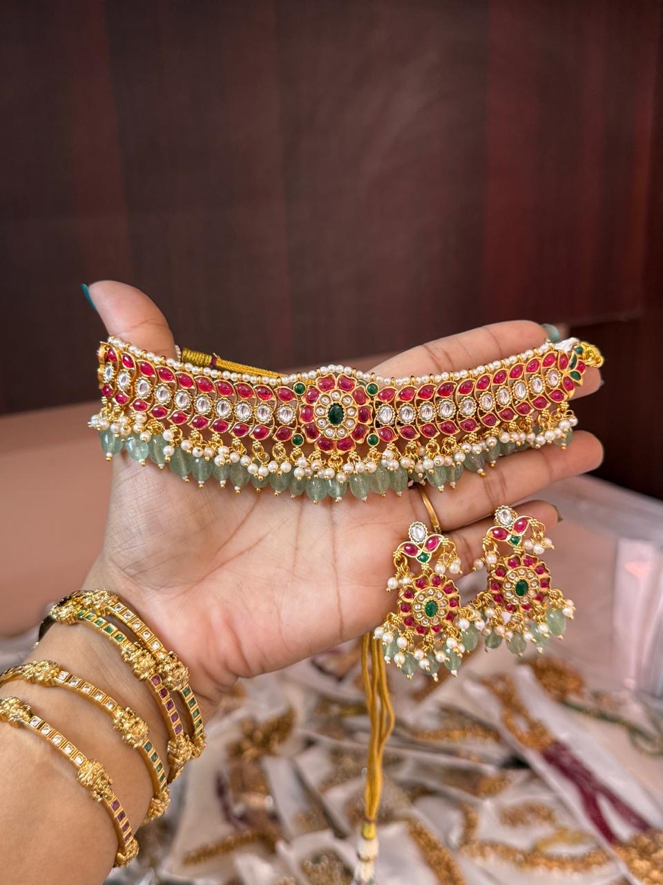 Jadau Kundan necklace