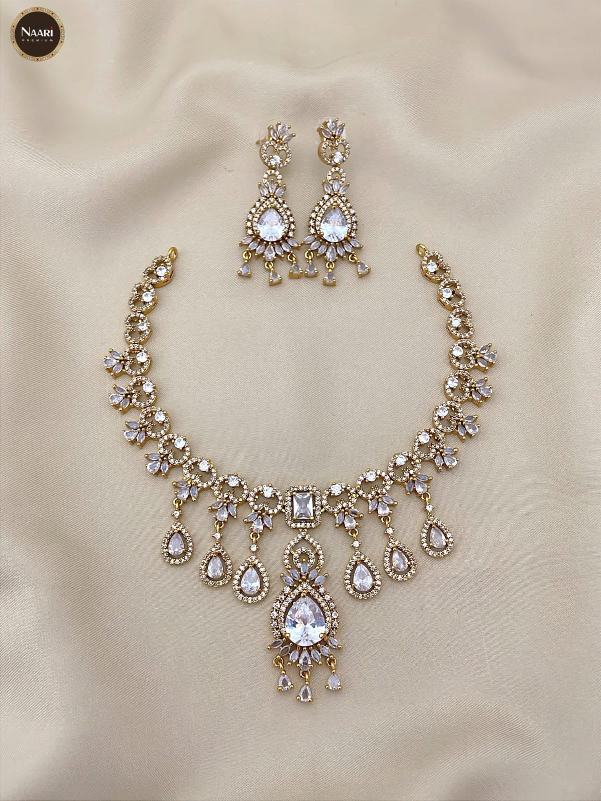 Color drops necklace am(DR-30)