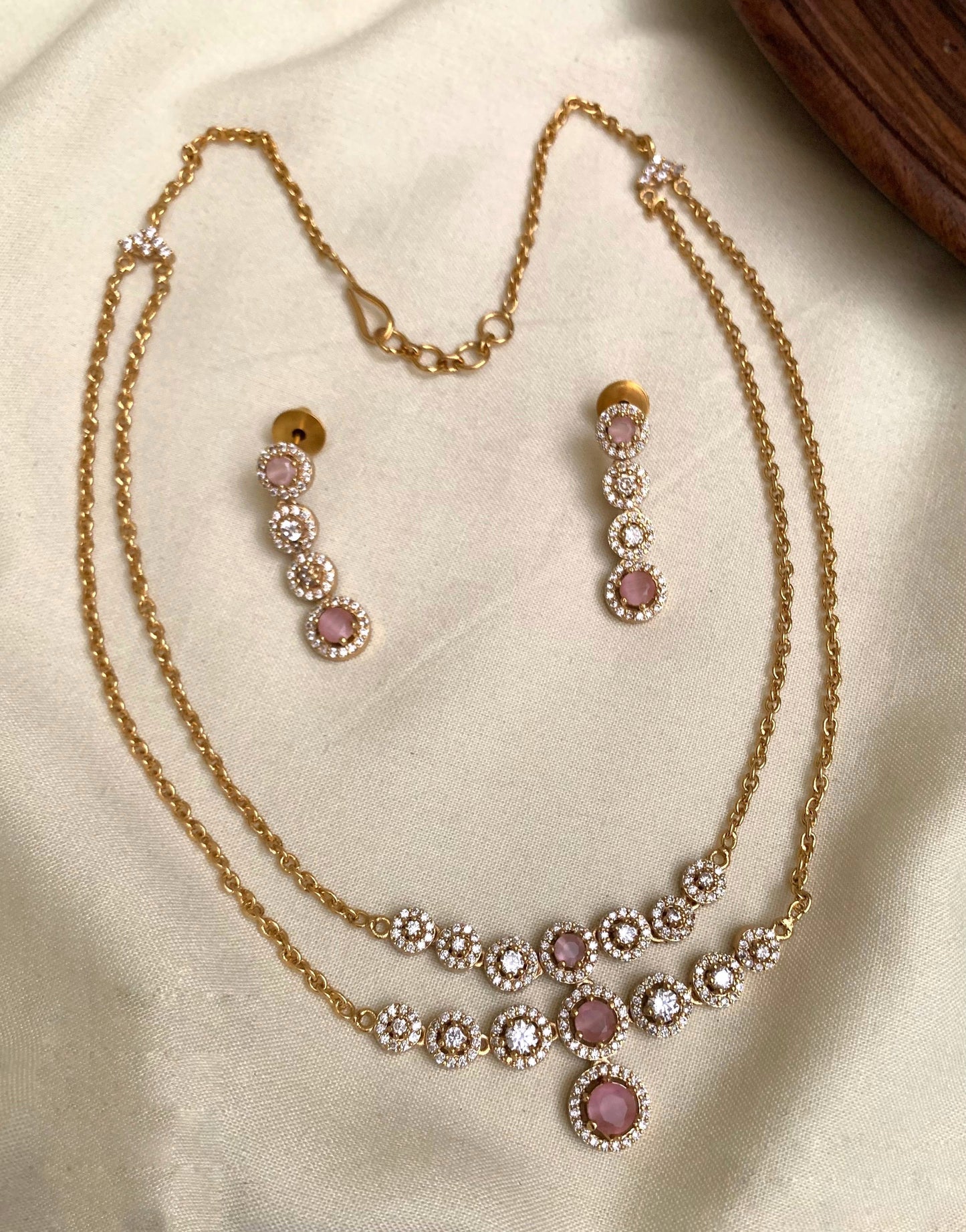 2 layer nevklace(N-19)