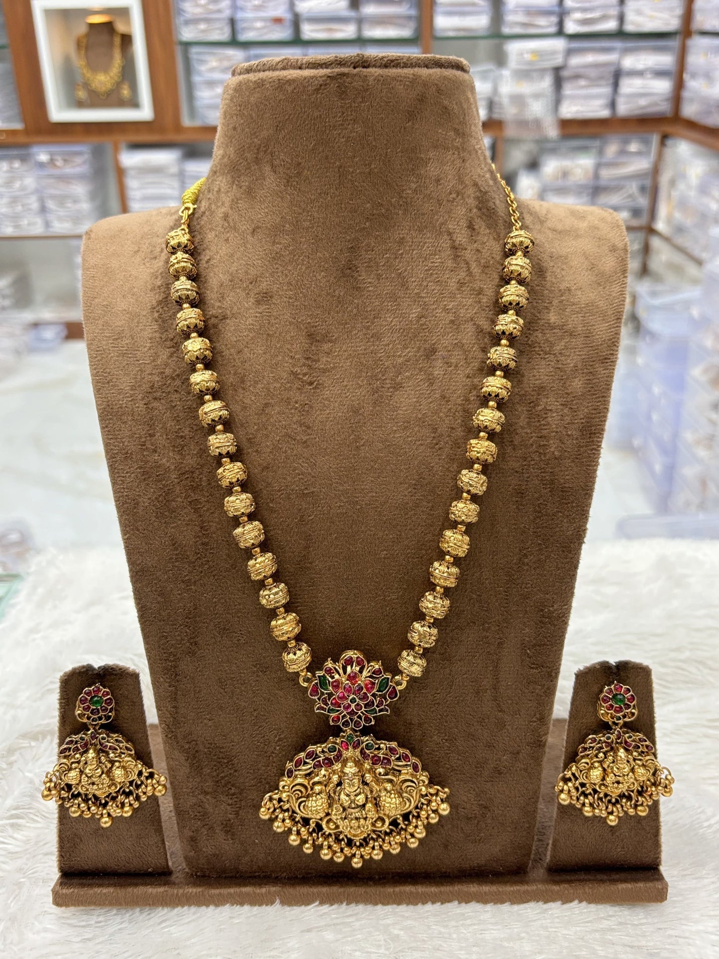 Gold beads haram