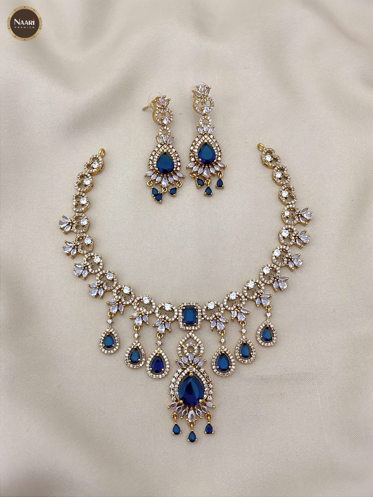 Color drops necklace am(DR-30)