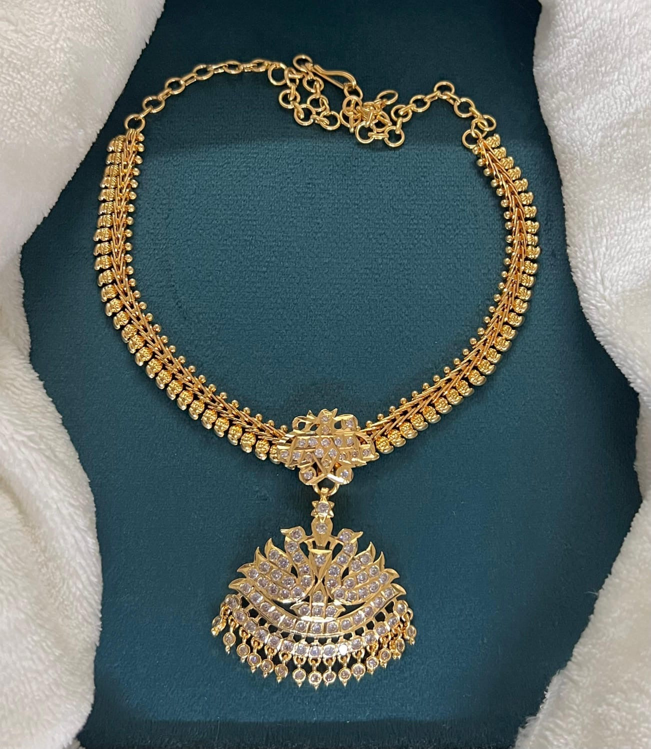 Micro plated necklace