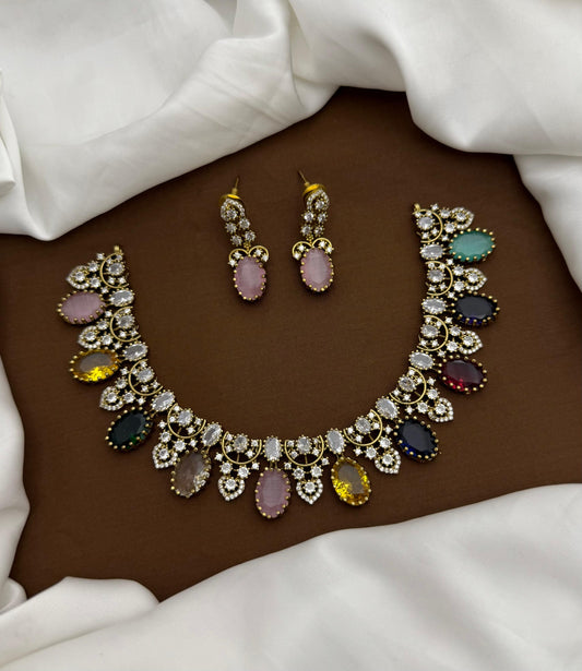 Victorian necklace dc (VJ-10)