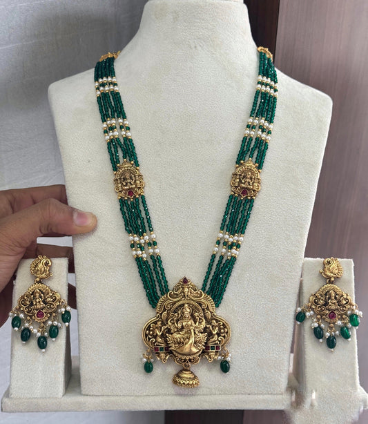 Lakshmi design trending beads haram (HA-43)