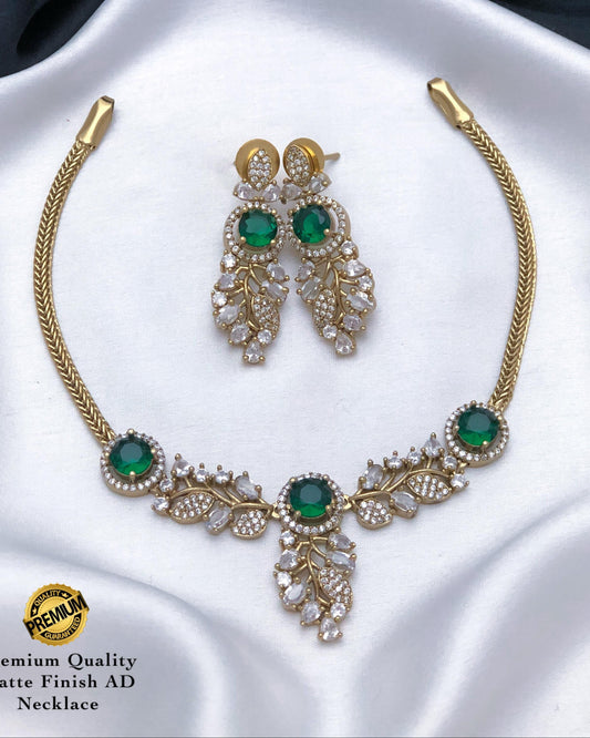 Simple diamond replica necklace (DR-75)