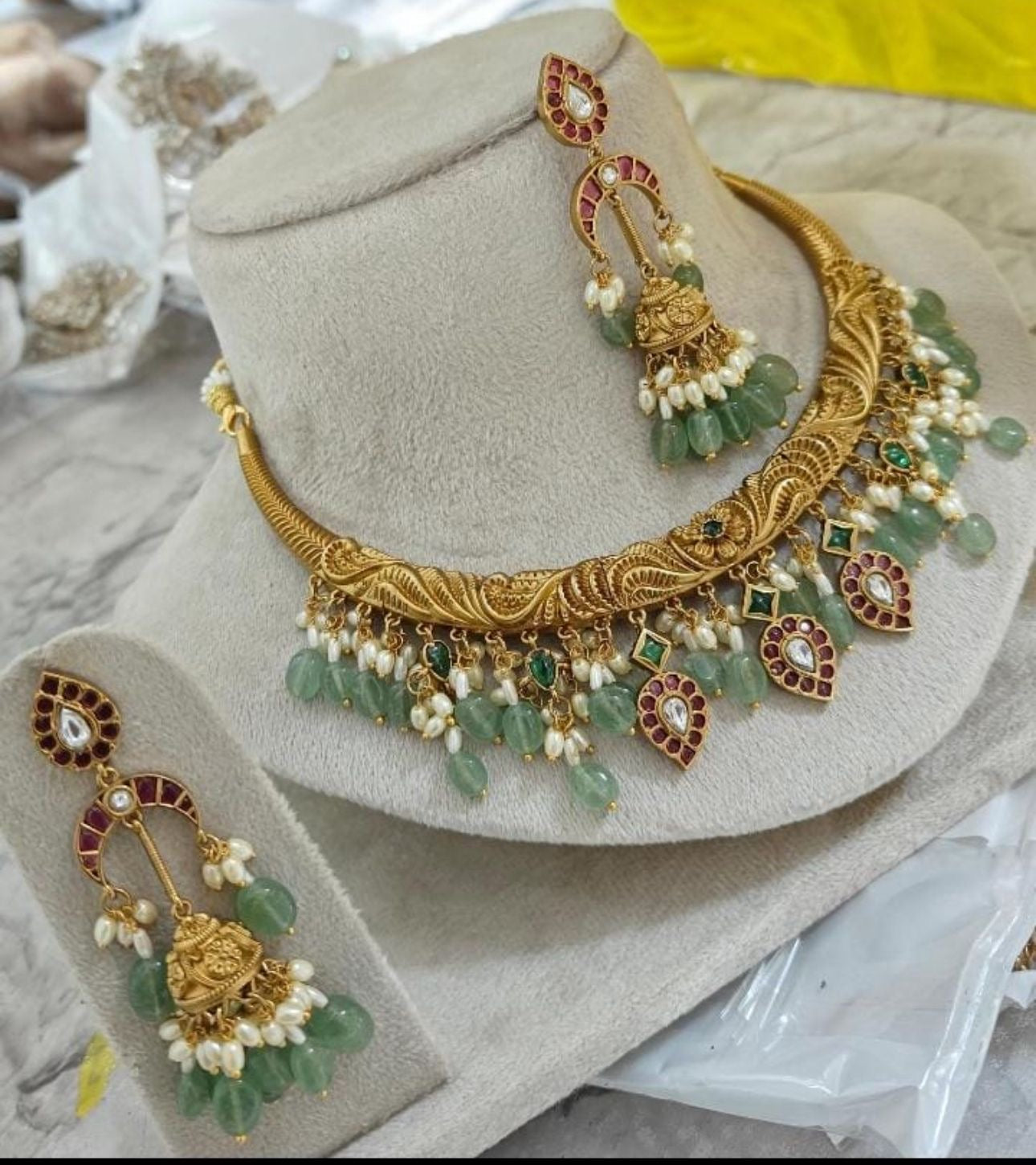 Grand Hasli drop necklace