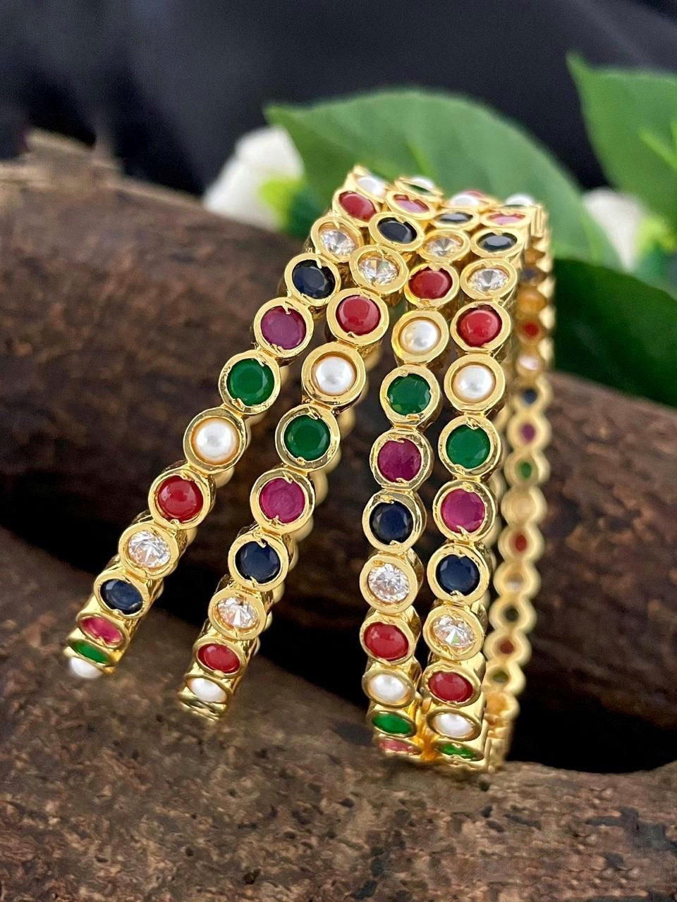 Navarathna bangles(BA-19)