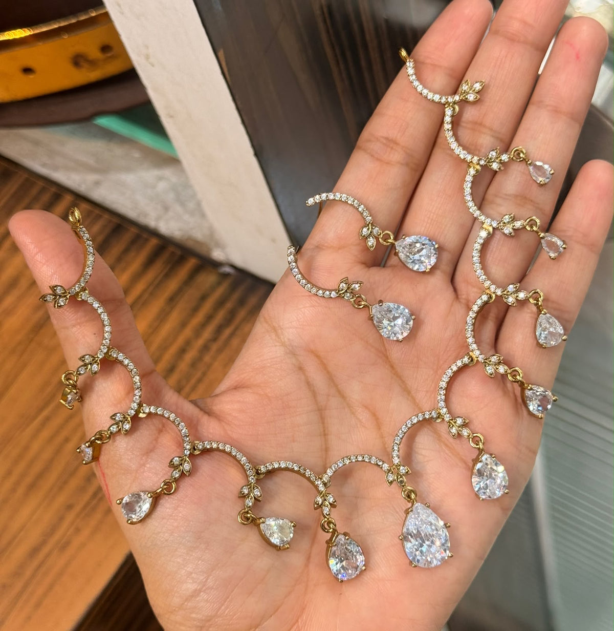 Half moon necklace