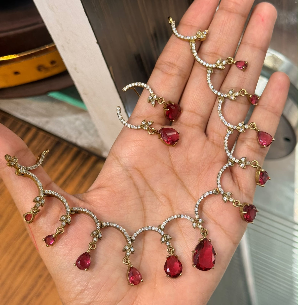 Half moon necklace
