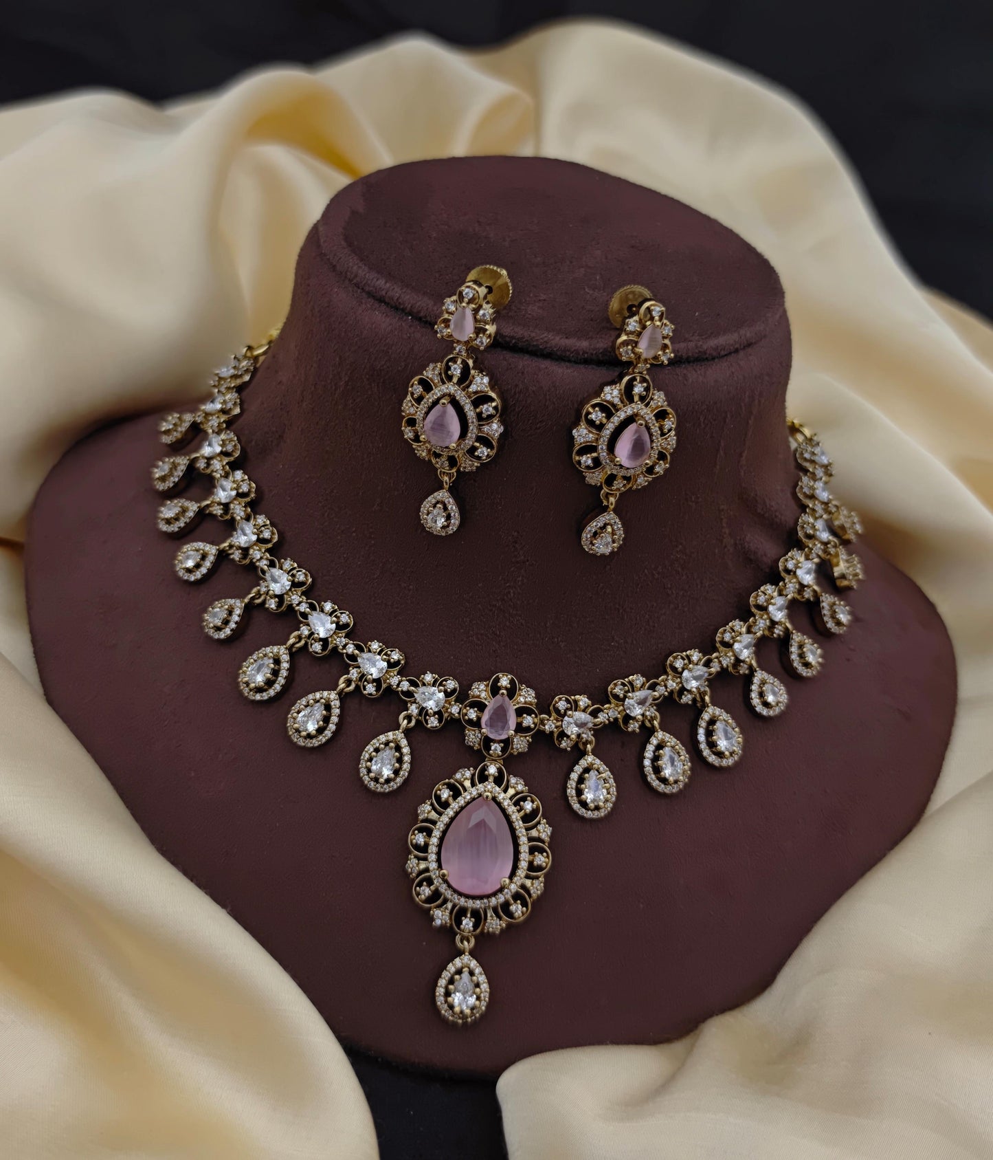 Victorian drop necklace