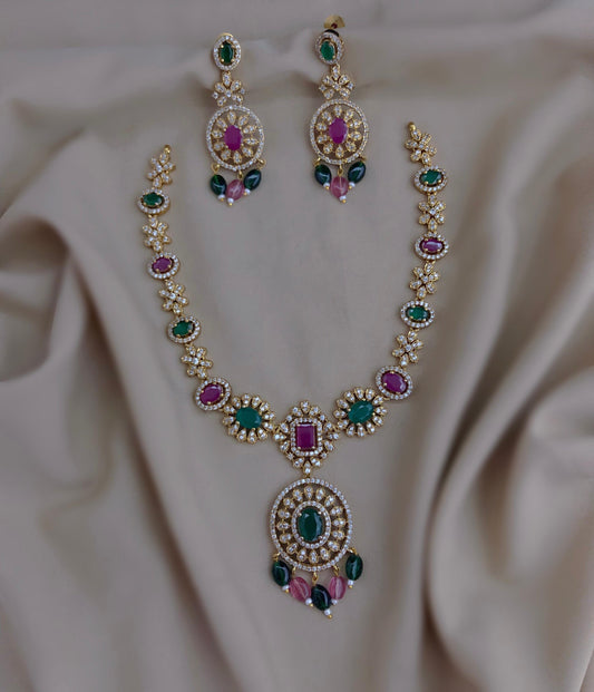Round design necklace (DR-44)