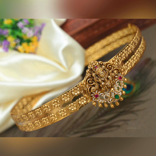 Premium quality Adults hipbelt with Lakshmi pendent(HB-2)