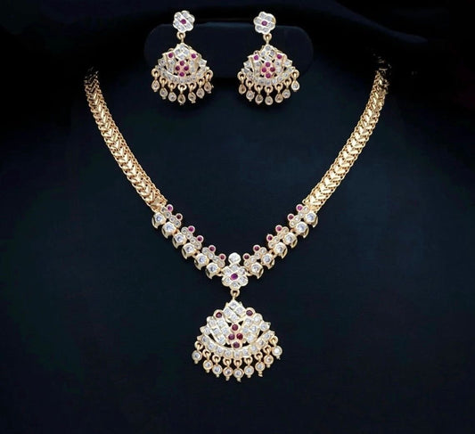 Micro plated necklace