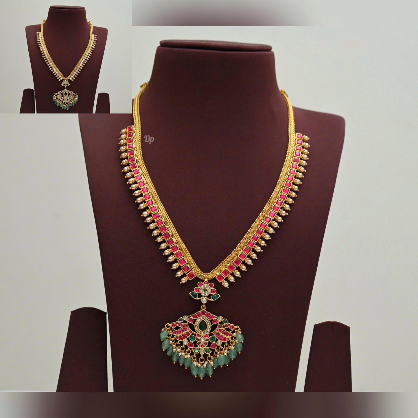 Jadau Kundan 2 in 1 harama(JK-2)