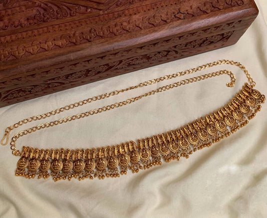 Coin Lakshmi hip chain(HB-5)