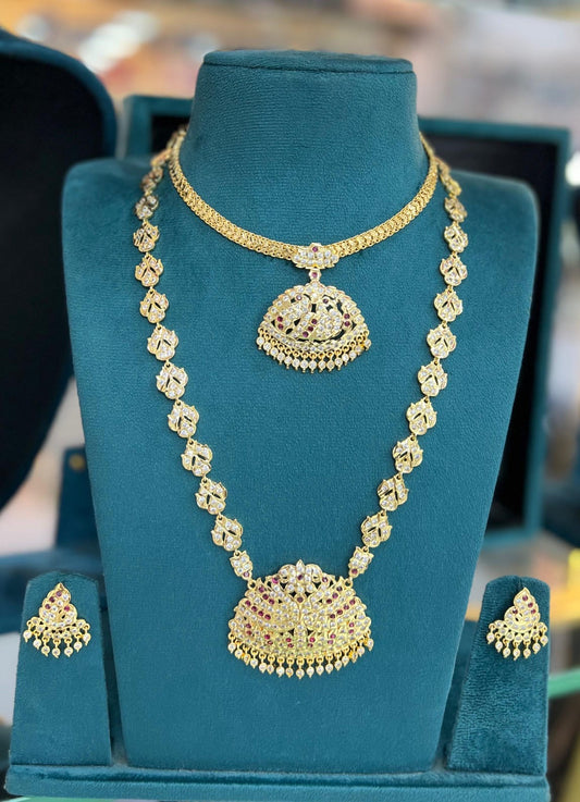 Micro plated bridal set