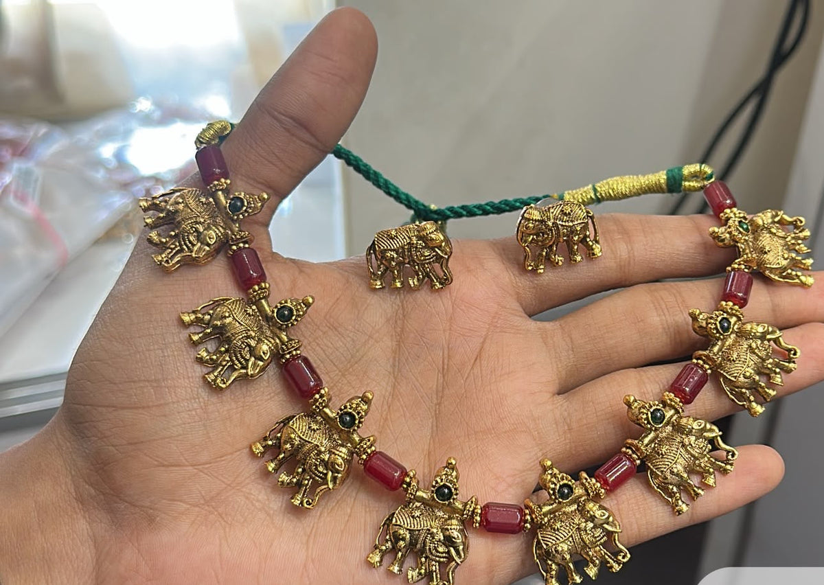 Elephant necklace