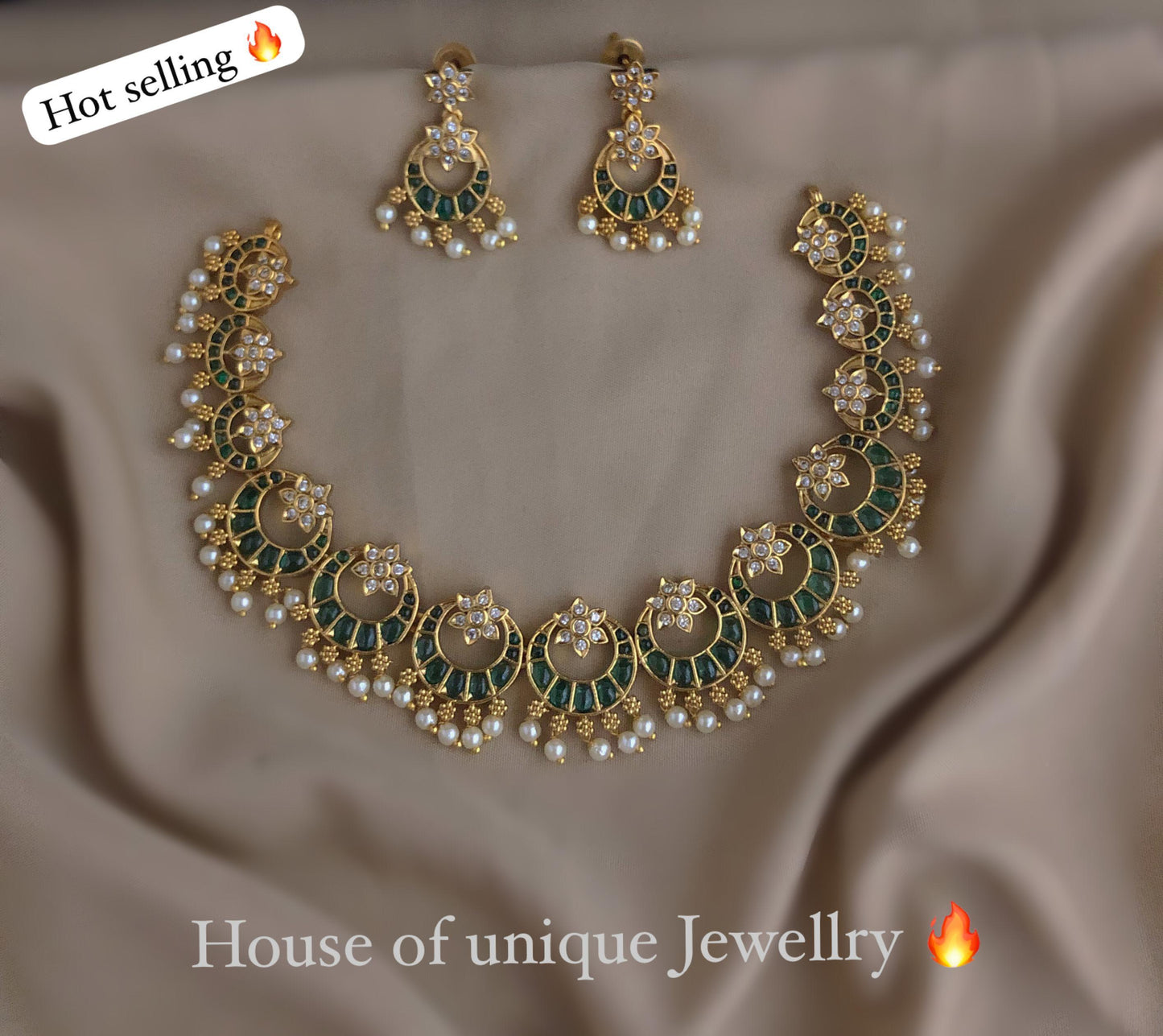 Half moon necklace
