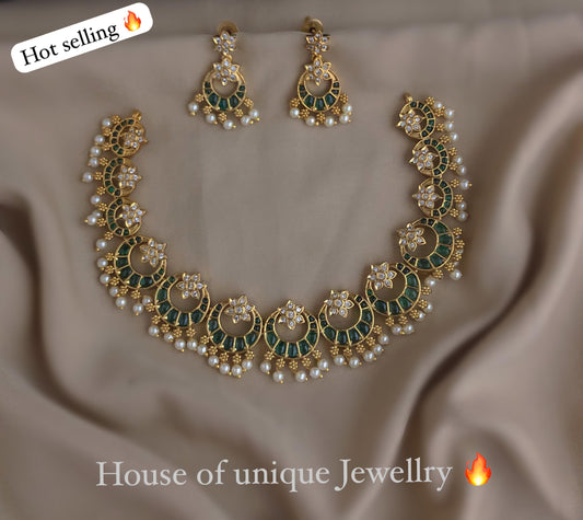 Half moon necklace