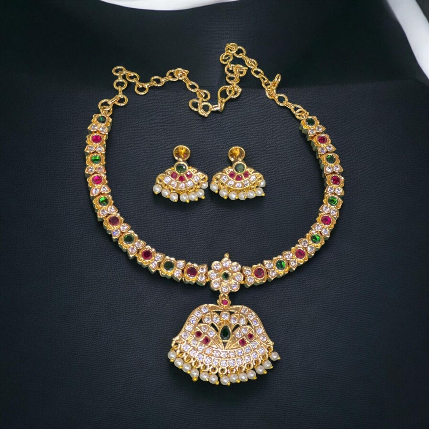 Micro plated necklace