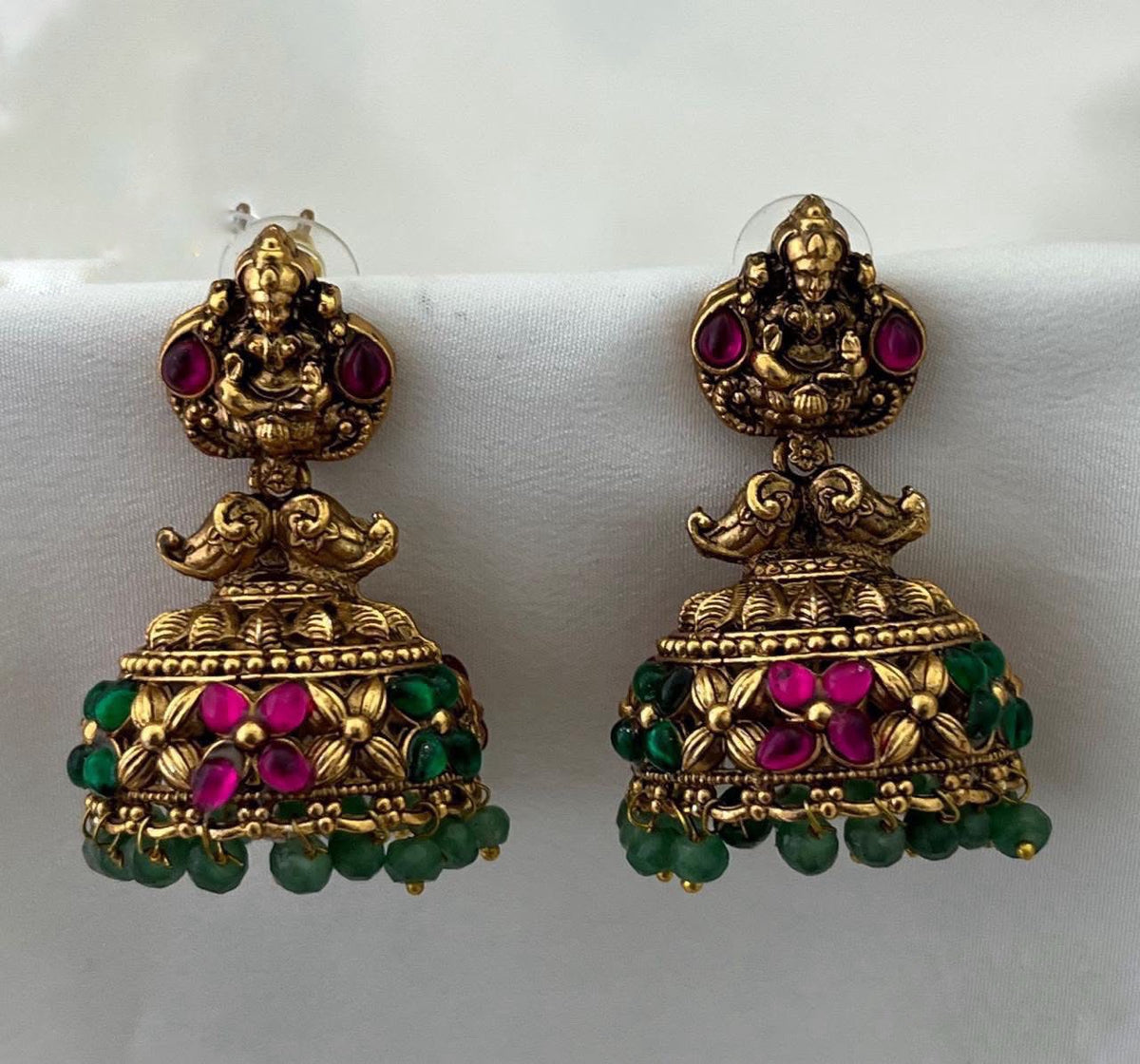 Green and Ruby jumka