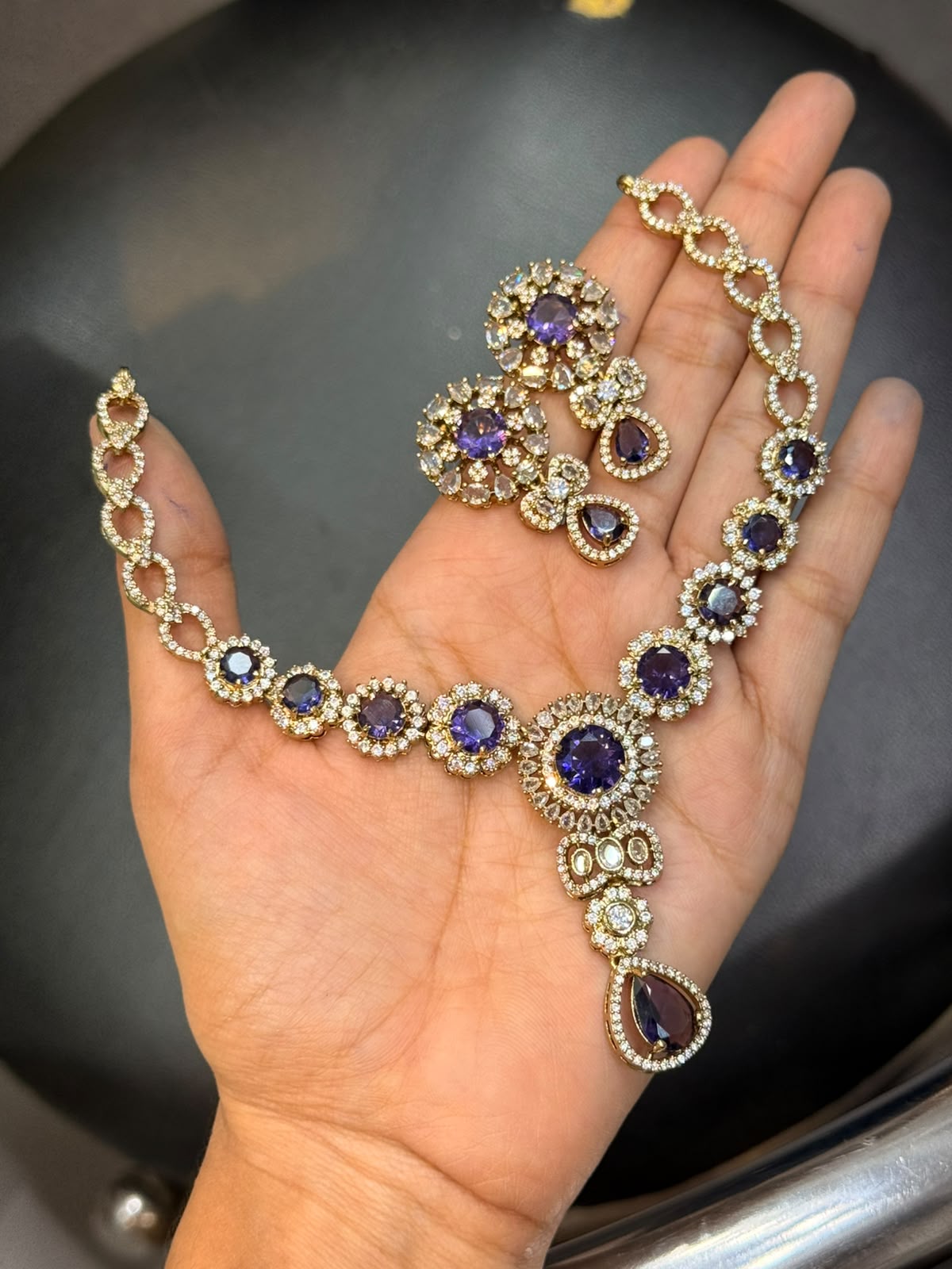 Stone necklace
