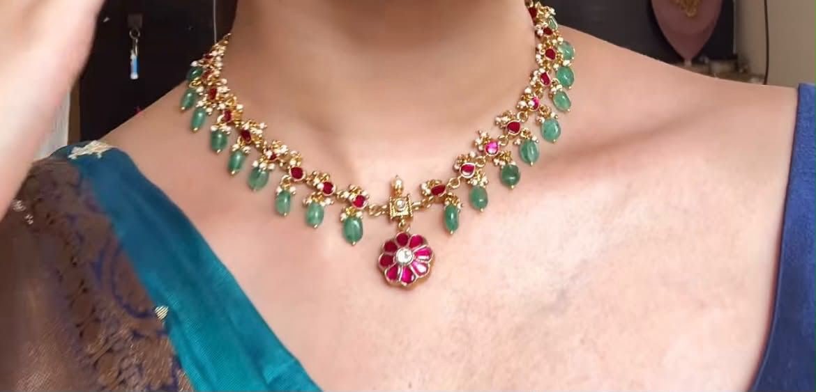 Jadau necklace