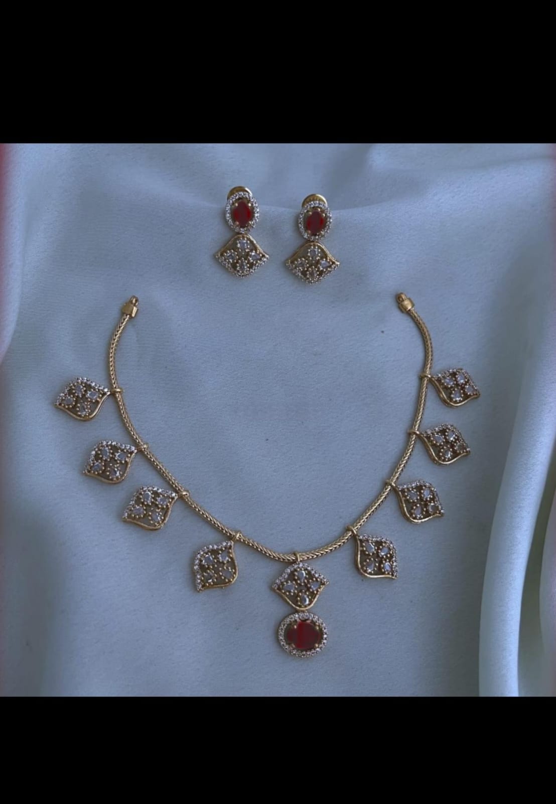 Diamond drop necklace (DR-72)